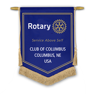 Rotary Club Name Only Trading Banner - 7