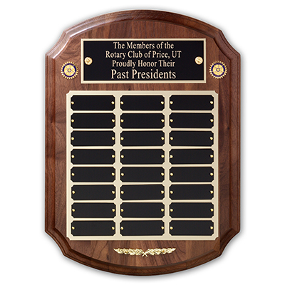 Rotary Multi-Plate Plaques